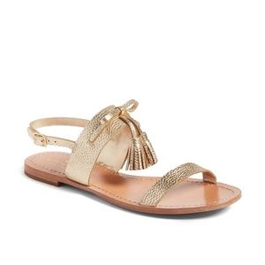 Kate Spade Carlita Gold Sandals